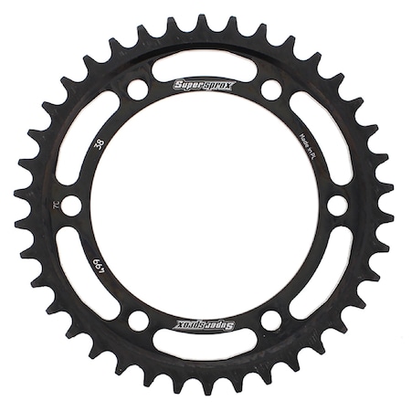 Steel Sprocket Black 38T- For Suzuki GSXR750 96 97